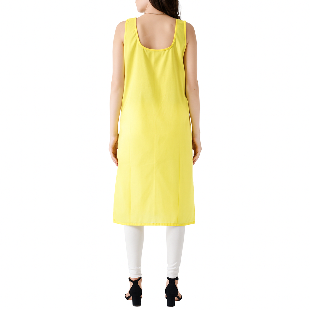 KURTIVERSE Full Slip for Women Cotton Long Inner Wear