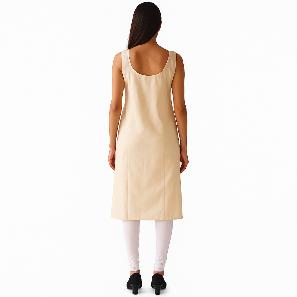 KURTIVERSE Full Slip for Women Cotton Long Inner Wear