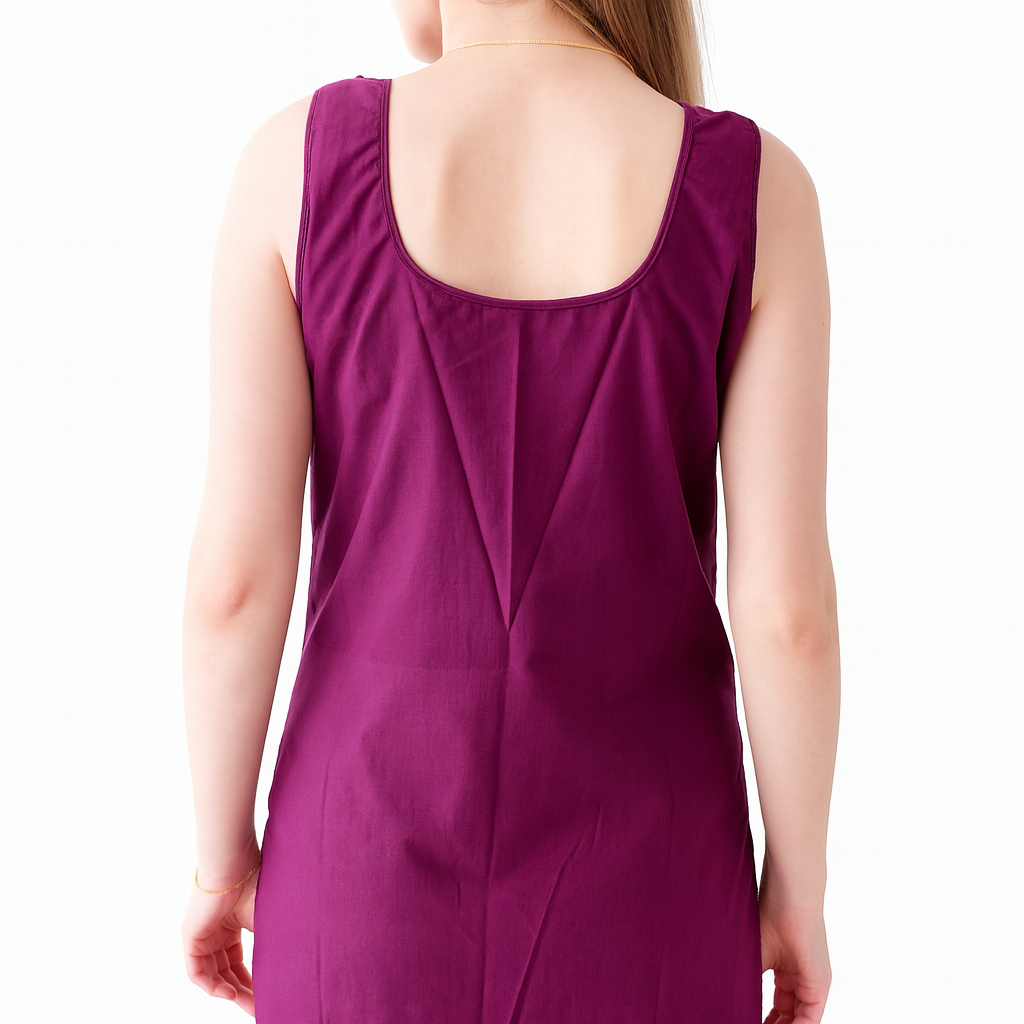 KURTIVERSE Full Slip for Women Cotton Long Inner Wear