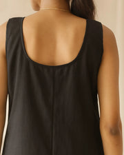 KURTIVERSE Women’s Poly Cotton Full-Length Inner Slip Black Color | 41 Inch | Sizes S–3XL
