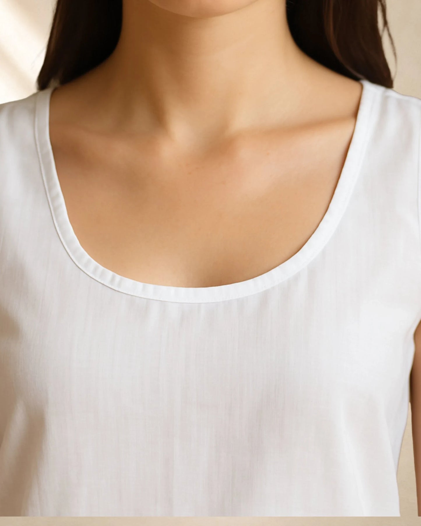 Women’s White 28-Inch Short Inner Slip – S–3XL