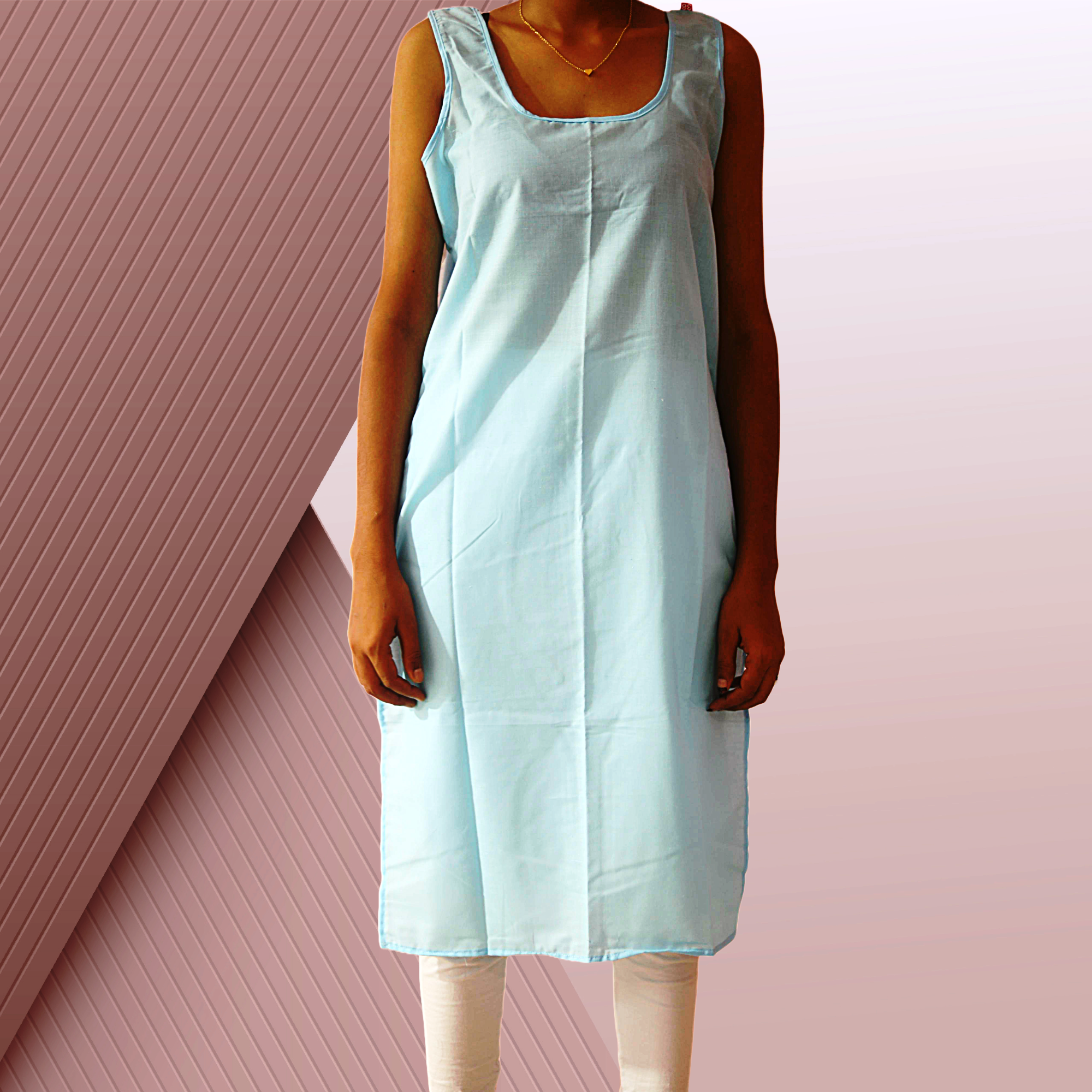 Women's Cotton Long Under Slip