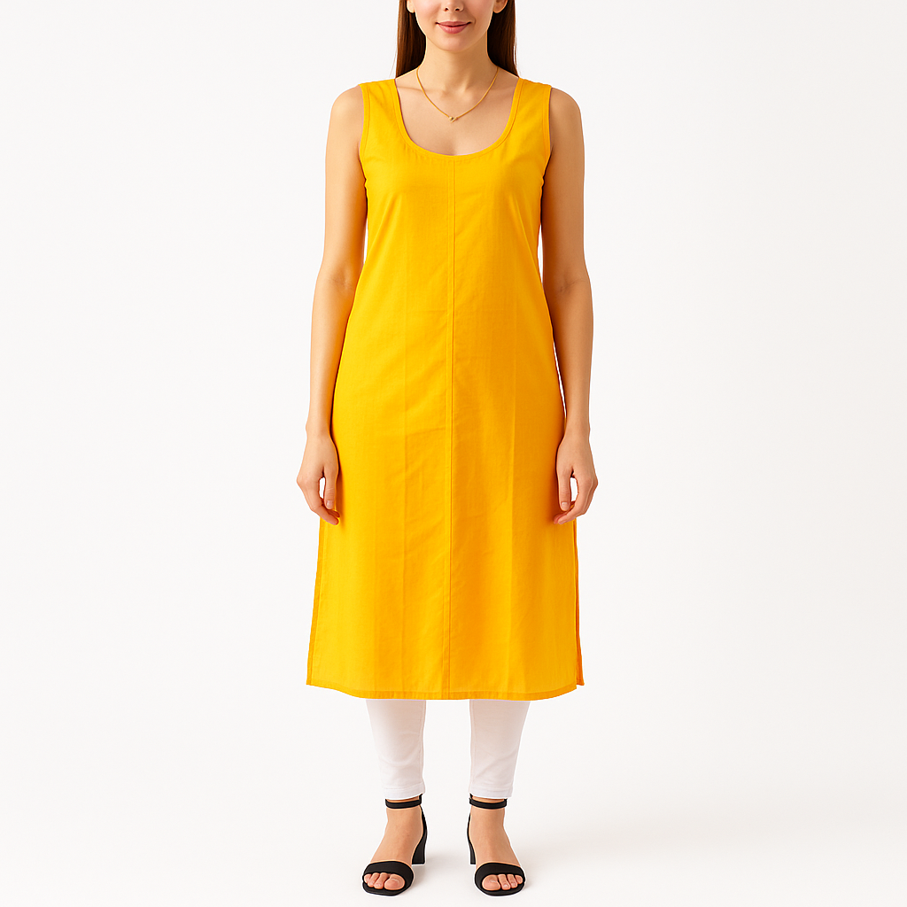 KURTIVERSE Full Slip for Women Cotton Long Inner Wear