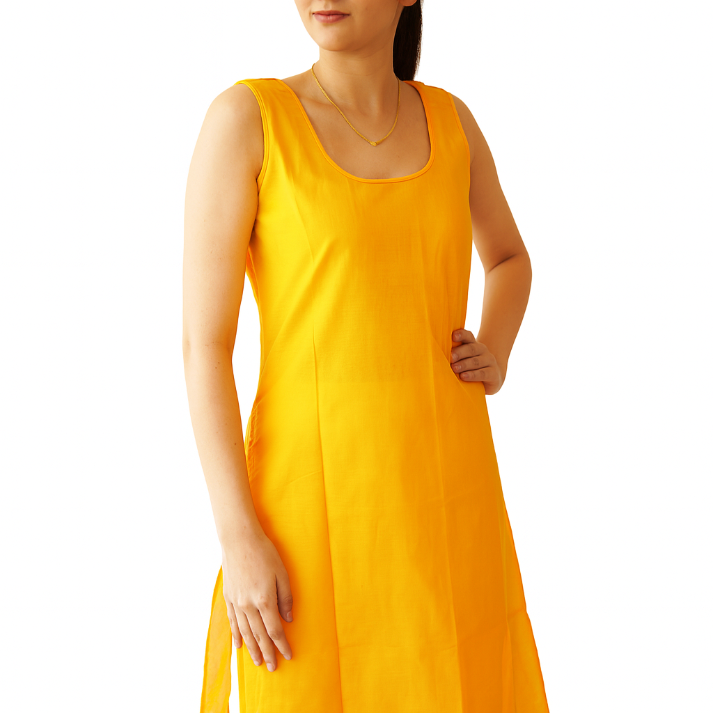 KURTIVERSE Full Slip for Women Cotton Long Inner Wear