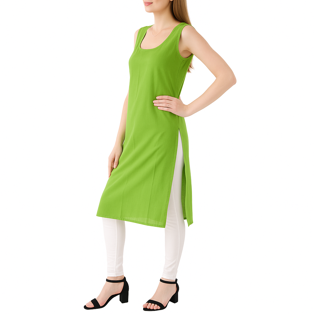 KURTIVERSE Full Slip for Women Cotton Long Inner Wear