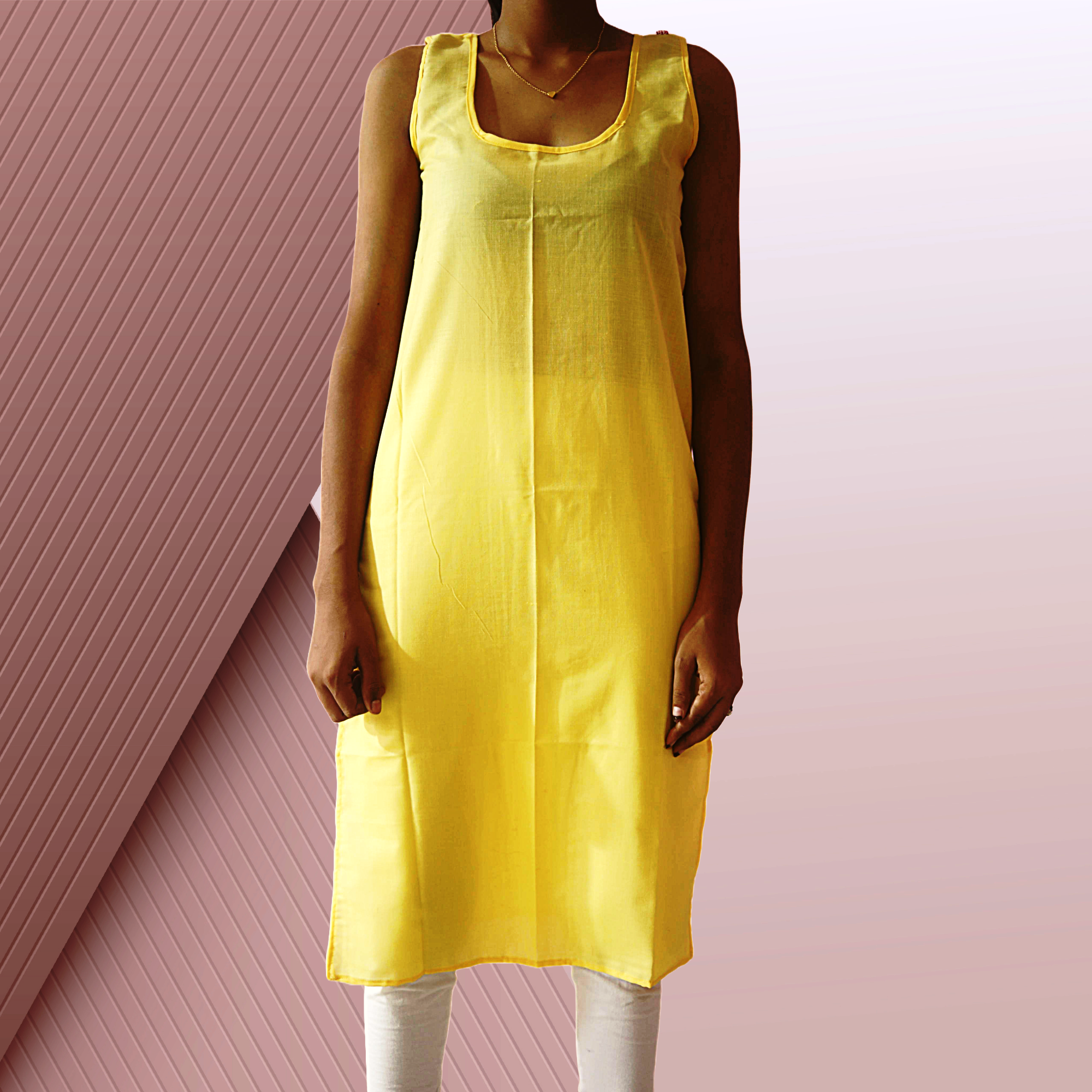 Women's Cotton Long Under Slip