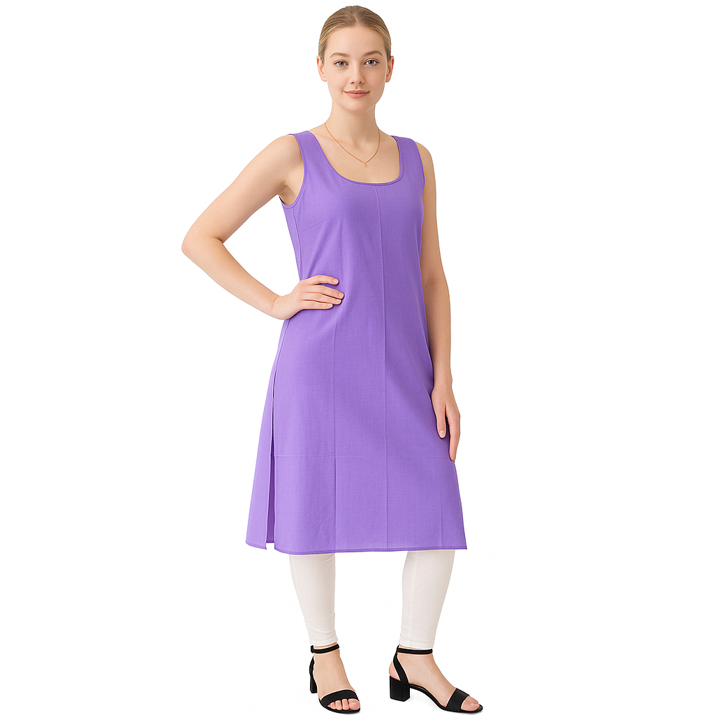 KURTIVERSE Full Slip for Women Cotton Long Inner Wear