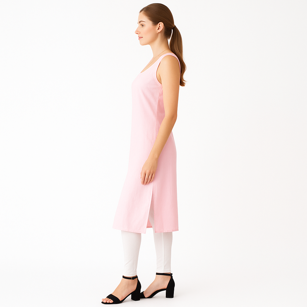 KURTIVERSE Full Slip for Women Cotton Long Inner Wear