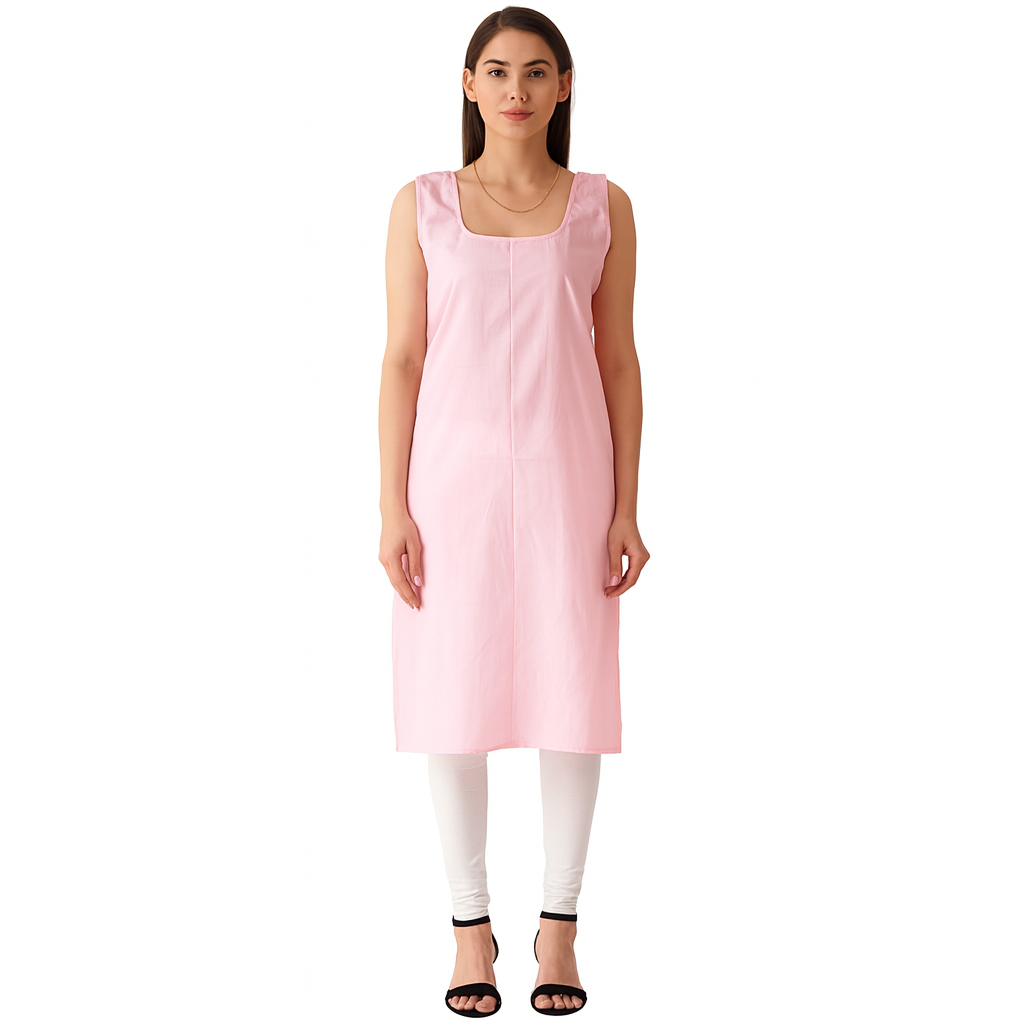 KURTIVERSE Full Slip for Women Cotton Long Inner Wear