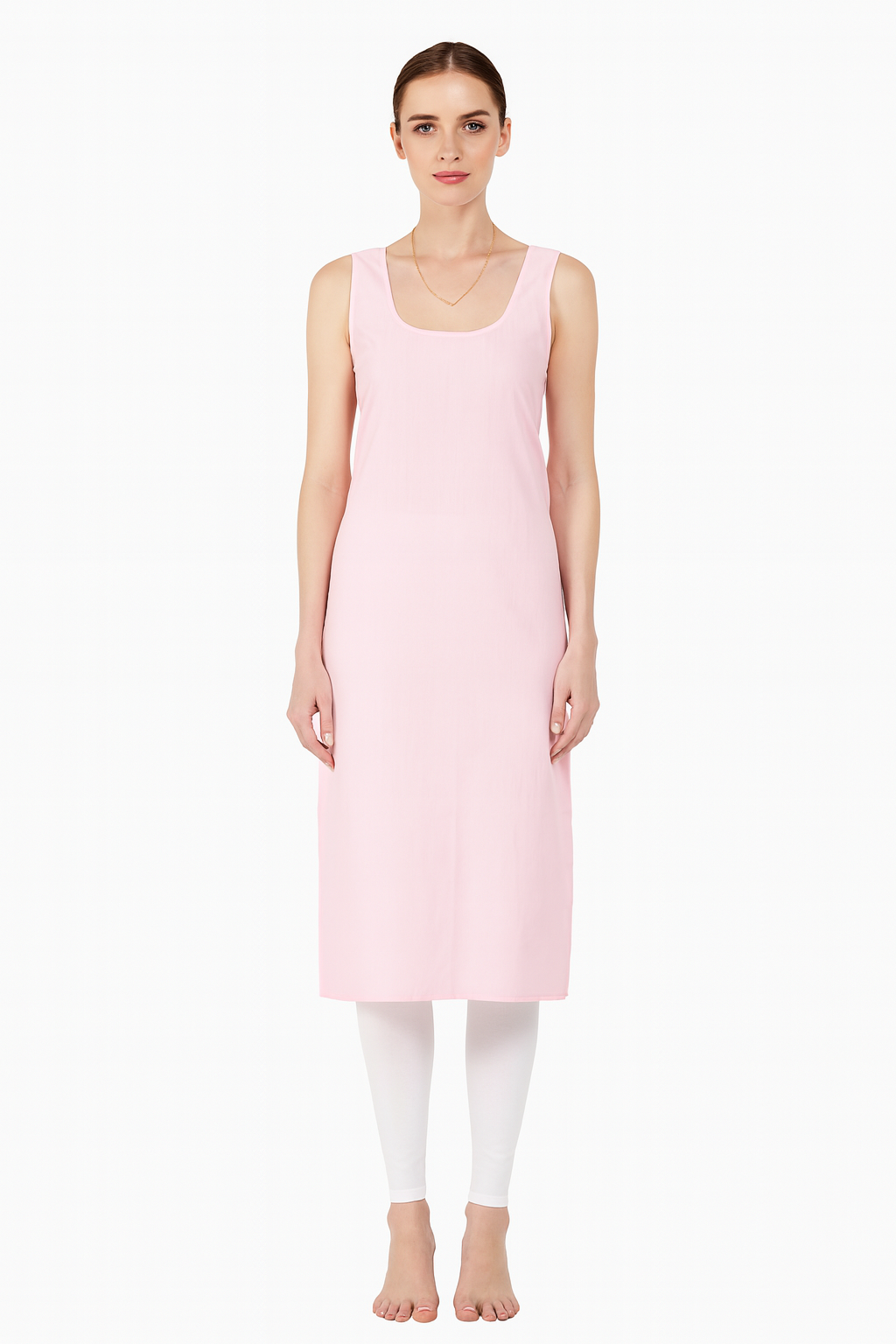 Women’s Poly-Cotton Long Inner Slip – 41 Inch