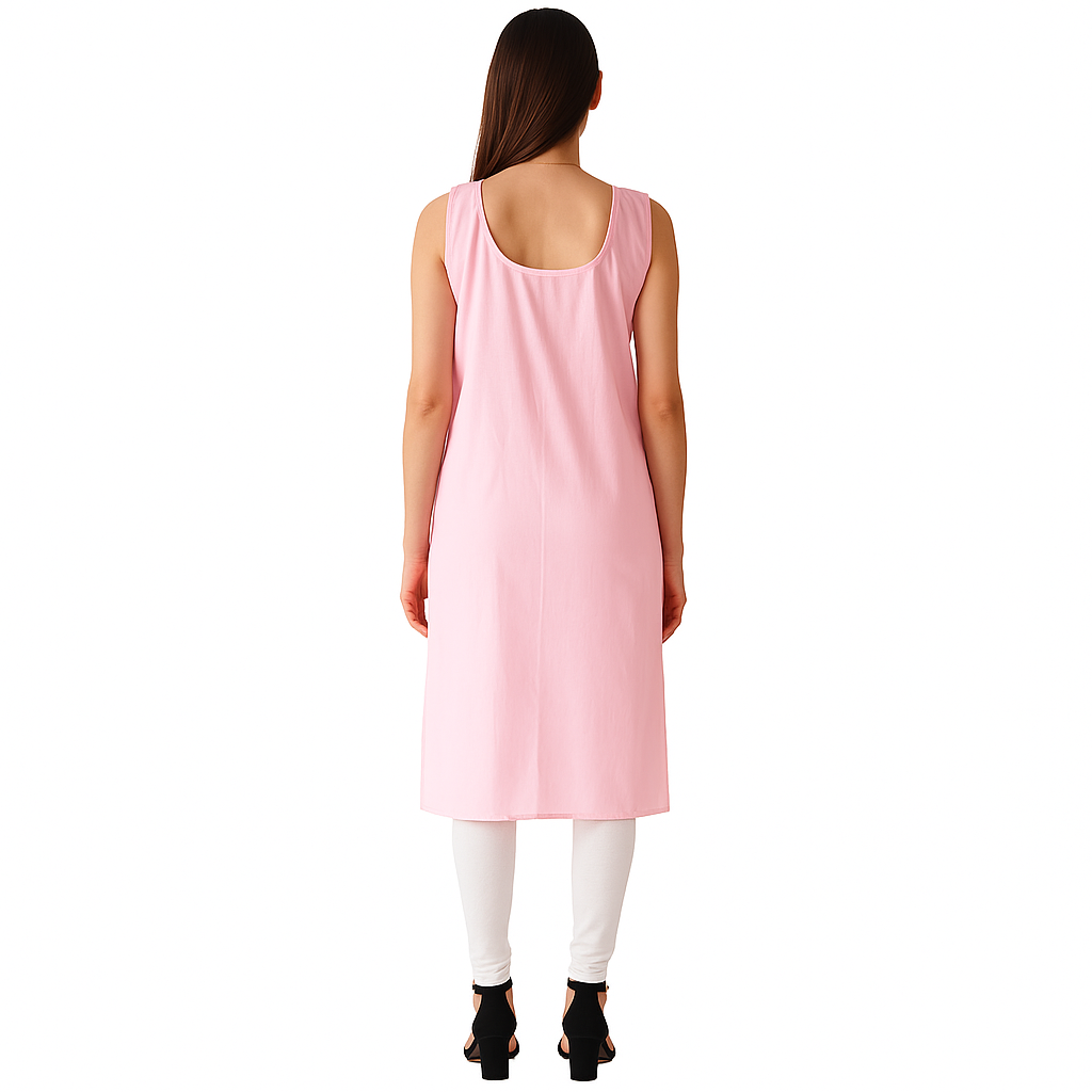 KURTIVERSE Full Slip for Women Cotton Long Inner Wear