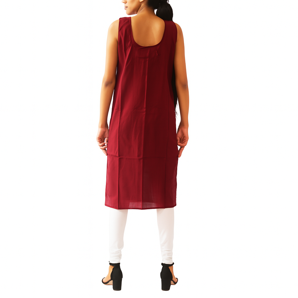 KURTIVERSE Full Slip for Women Cotton Long Inner Wear