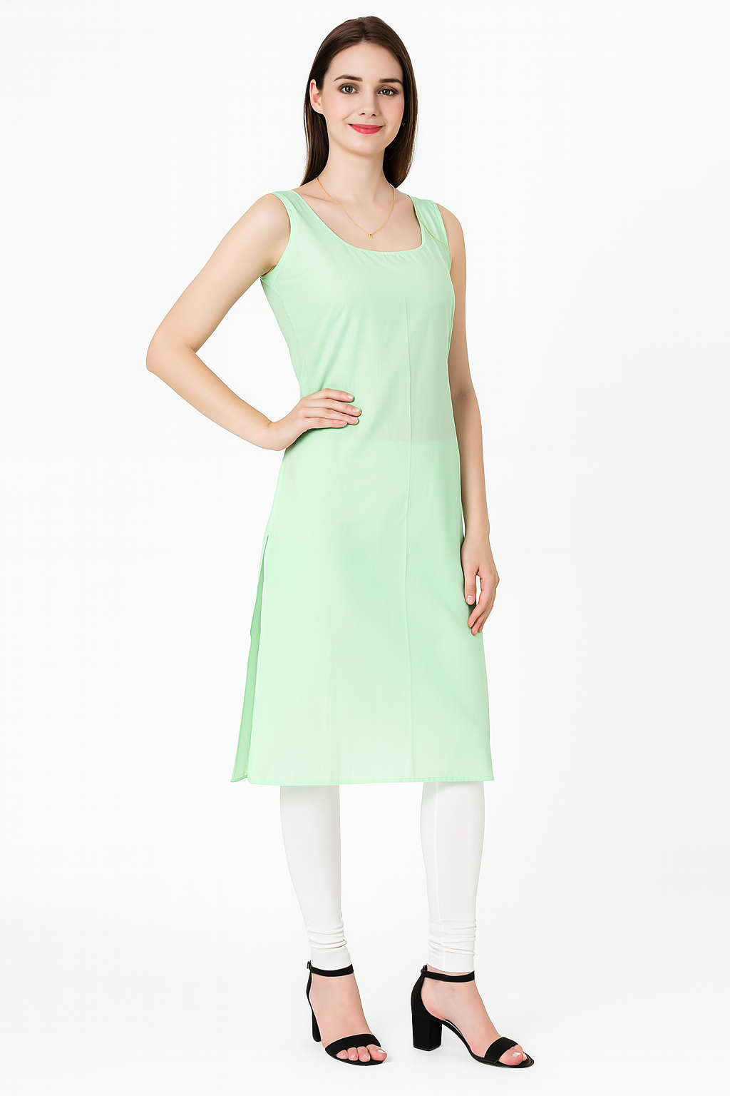 KURTIVERSE Full Slip for Women Cotton Long Inner Wear