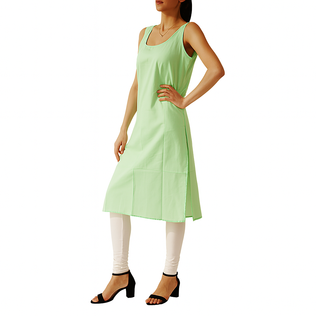 KURTIVERSE Full Slip for Women Cotton Long Inner Wear