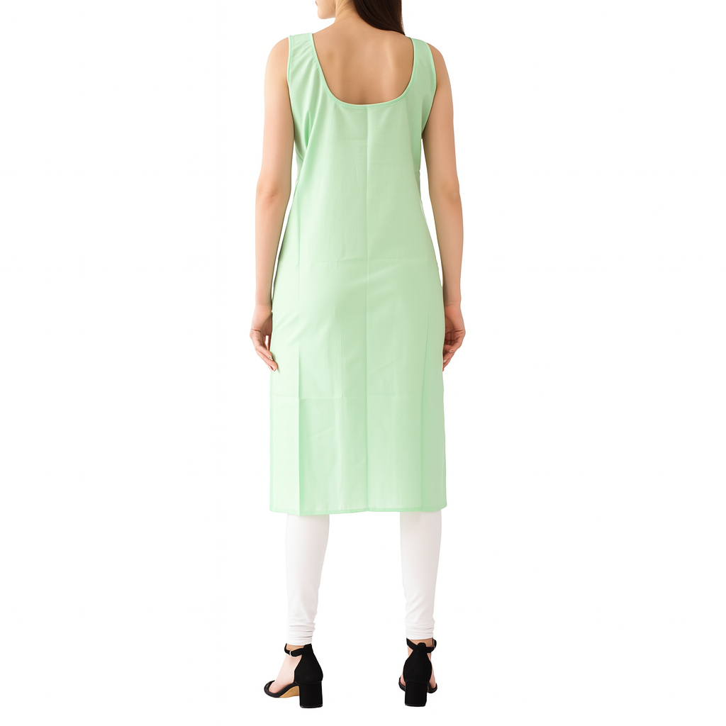 KURTIVERSE Full Slip for Women Cotton Long Inner Wear