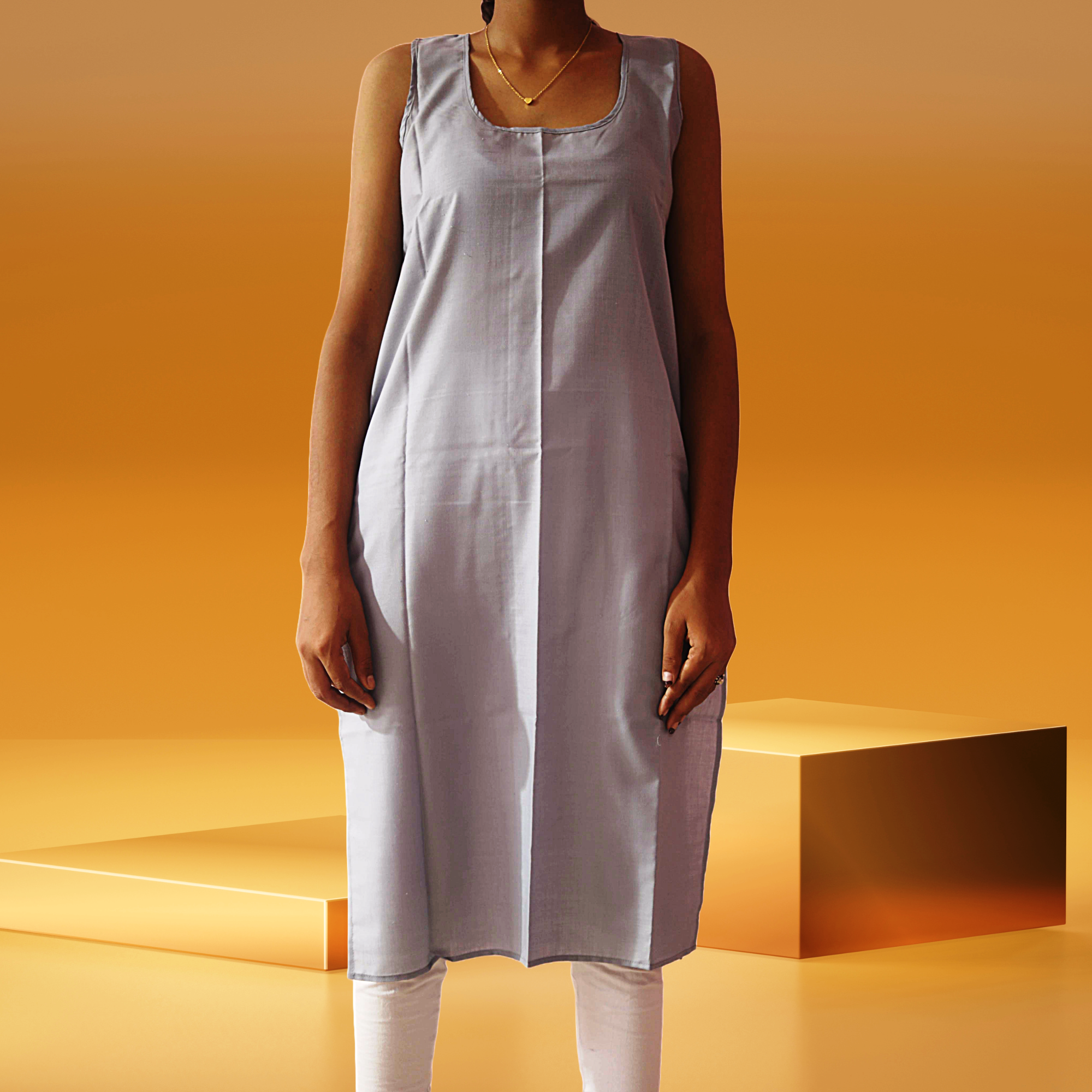 Women's Cotton Long Under Slip