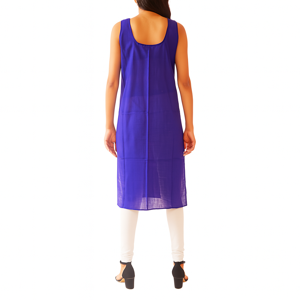 KURTIVERSE Full Slip for Women Cotton Long Inner Wear