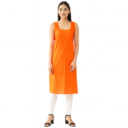 Women’s Poly-Cotton Long Inner Slip – 41 Inch
