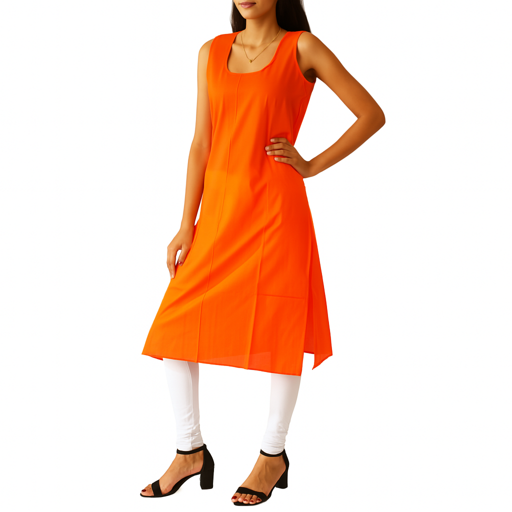 KURTIVERSE Full Slip for Women Cotton Long Inner Wear