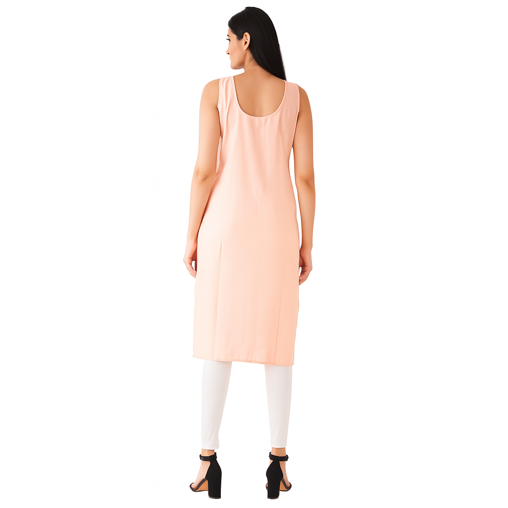 KURTIVERSE Full Slip for Women Cotton Long Inner Wear