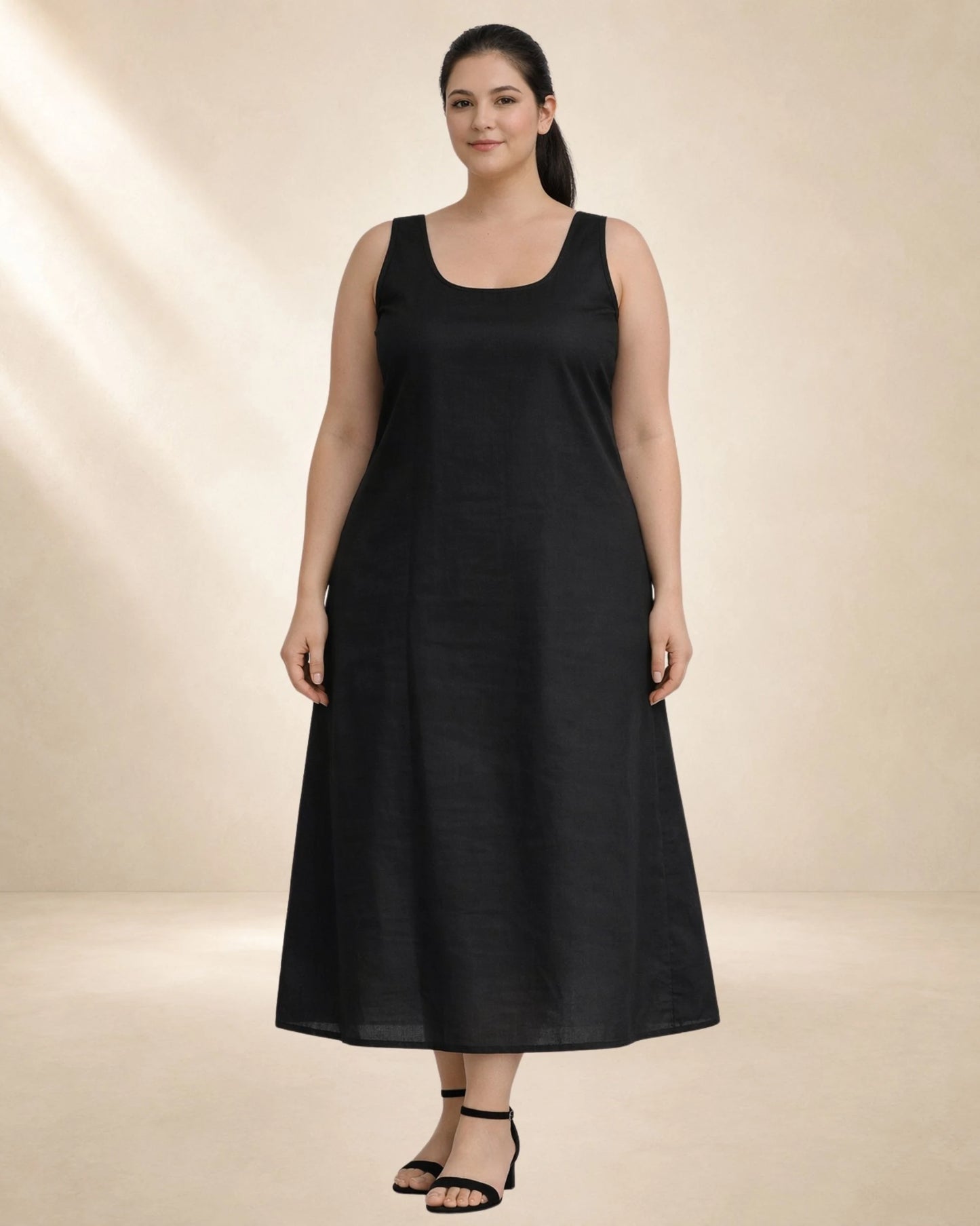 KURTIVERSE Women Poly Cotton Anarkali A-Line Inner Slip, 43 Inch Long 4xl to 7xl