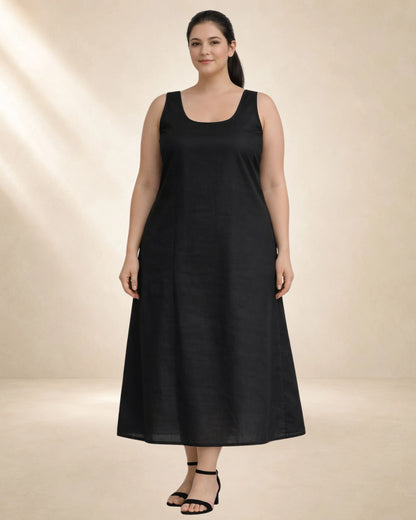 KURTIVERSE Women Poly Cotton Anarkali A-Line Inner Slip, 43 Inch Long 4xl to 7xl