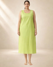 KURTIVERSE Women’s Poly Cotton Inner Slip | 41 Inch Full-Length | Sizes S–3XL