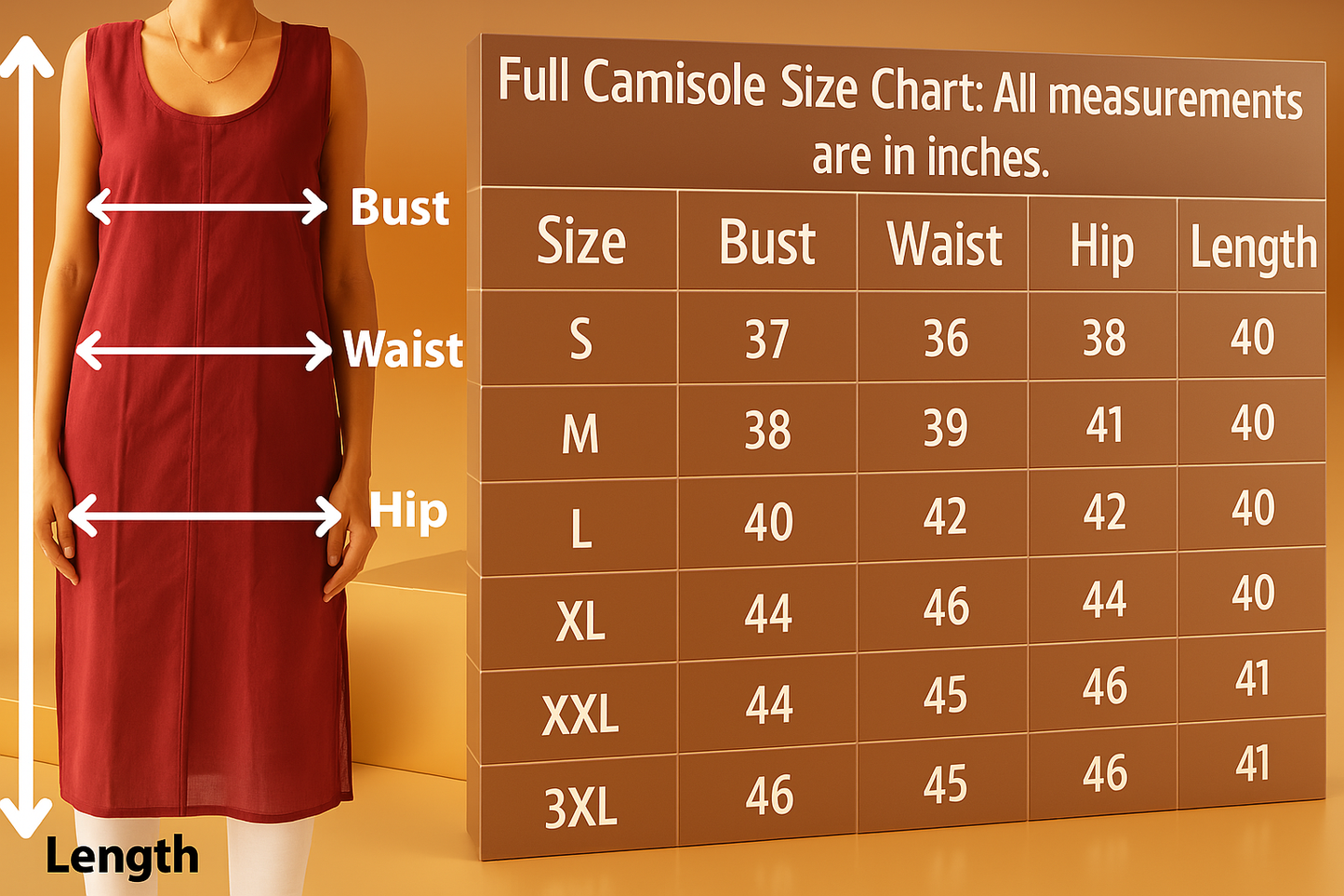 KURTIVERSE Women’s Poly Cotton Long Inner Slip Combo Pack of 2 with Side Slit | Grey & Black