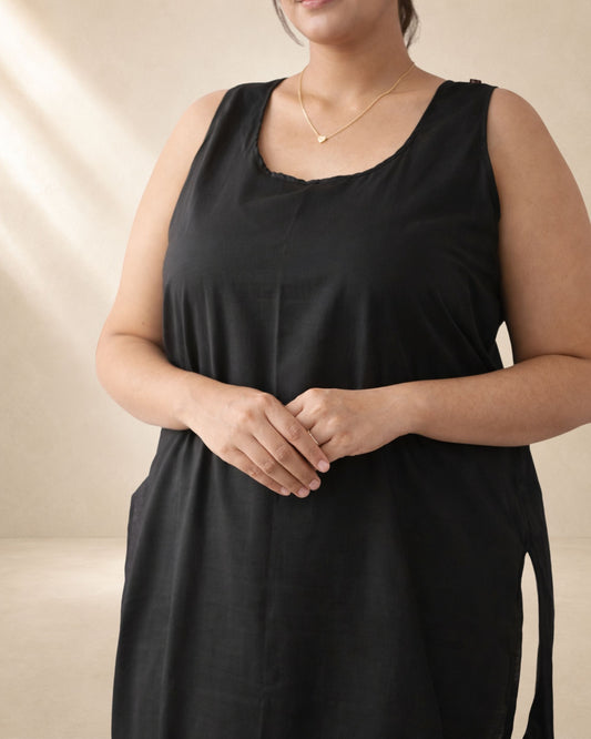 KURTIVERSE Women’s Poly Cotton Plus Size Inner Slip | Full Length 41 Inch | Sizes 4XL–7XL
