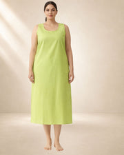 KURTIVERSE Women’s Poly Cotton Plus Size Inner Slip | Full Length 41 Inch | Sizes 4XL–7XL