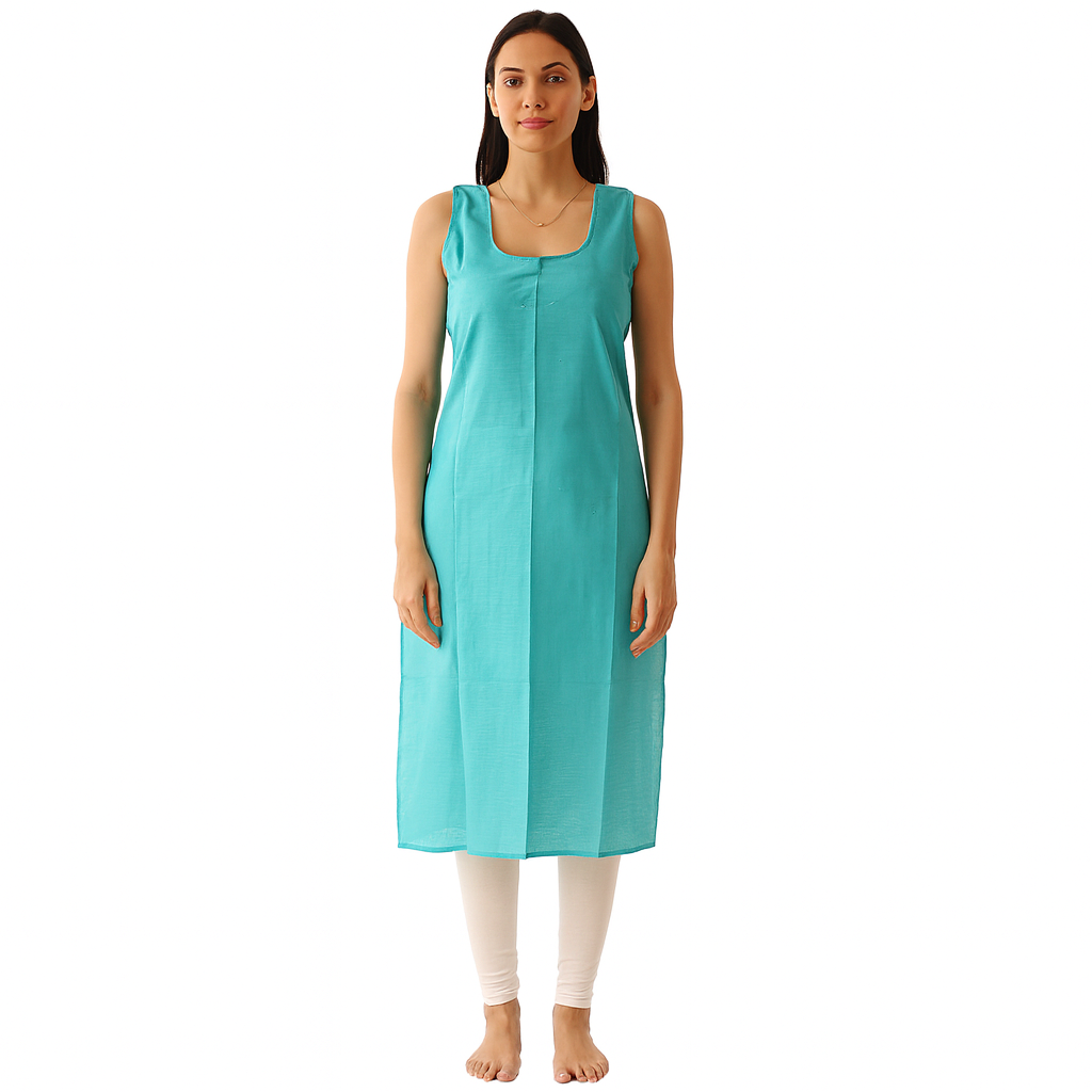 KURTIVERSE Full Slip for Women Cotton Long Inner Wear