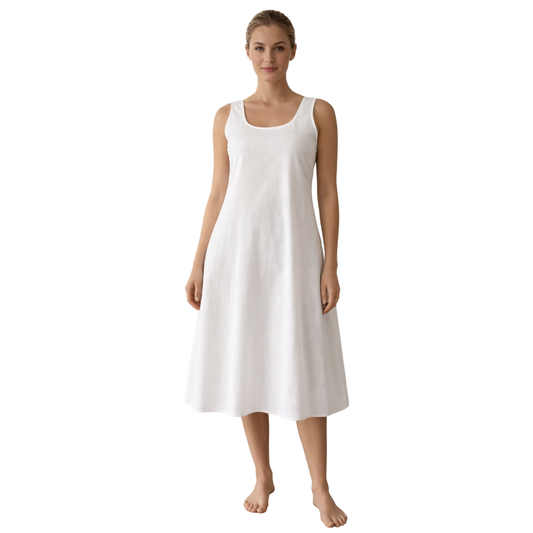 KURTIVERSE Women’s Poly Cotton Anarkali A-Line Inner Slip | 43 Inch Long | Sizes S–3XL