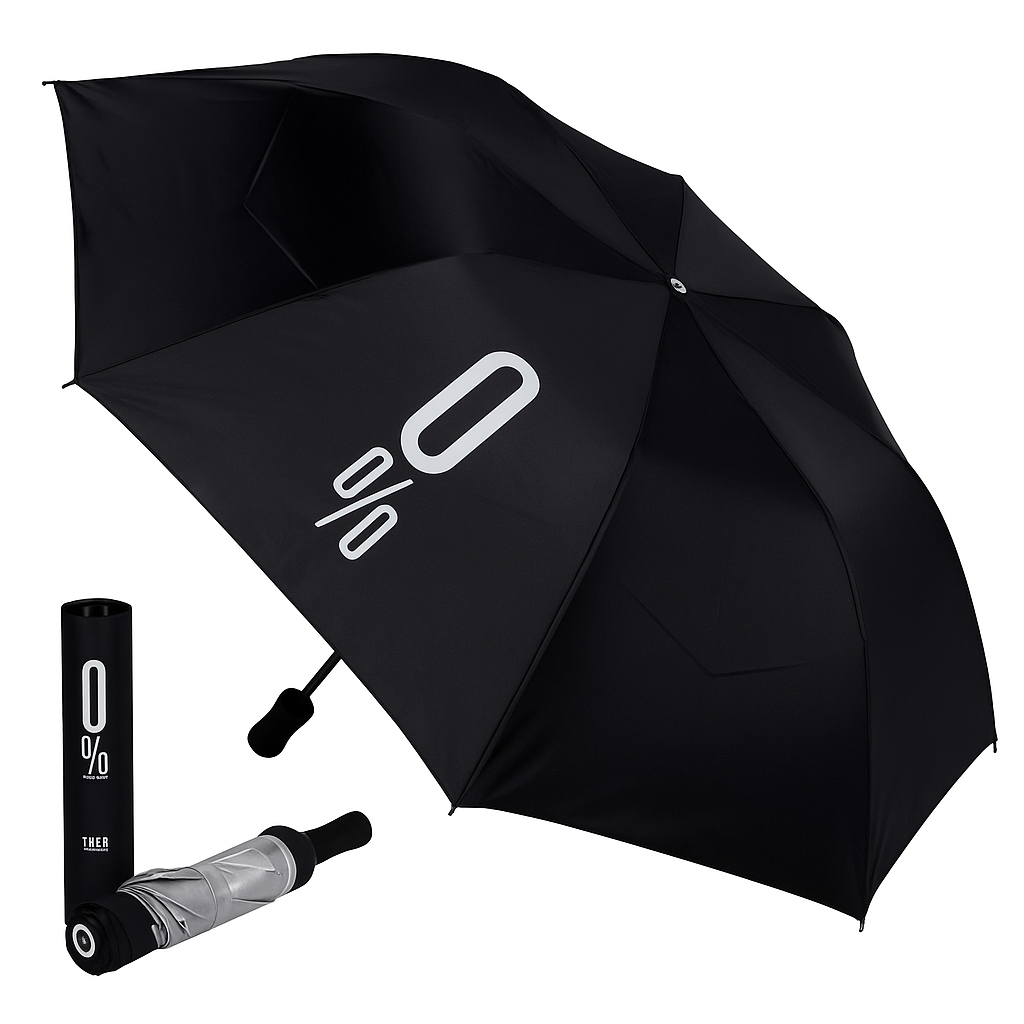 Travel Bottle Umbrella, Windproof, UV Protection, Portable Sun and Rain Protection for Men and Women