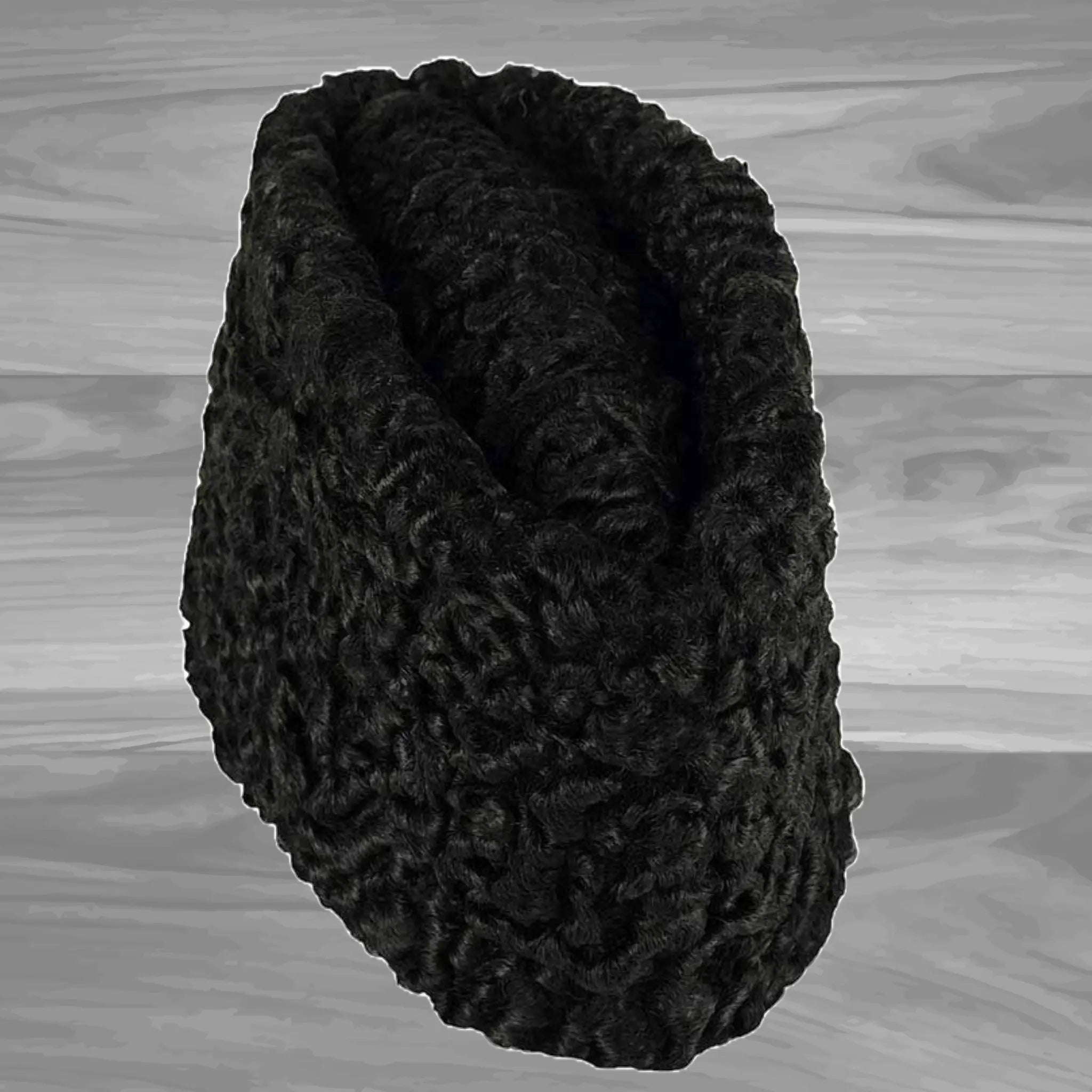 Black Karakul Cap for Men Rampuri Karakuli Topi KurtiVerse