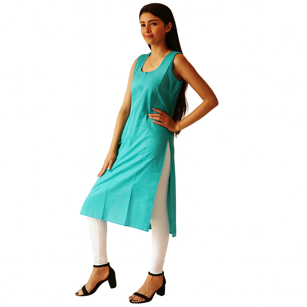 KURTIVERSE Full Slip for Women Cotton Long Inner Wear