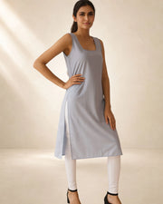 KURTIVERSE Women’s Poly Cotton Inner Slip | 41 Inch Full-Length | Sizes S–3XL