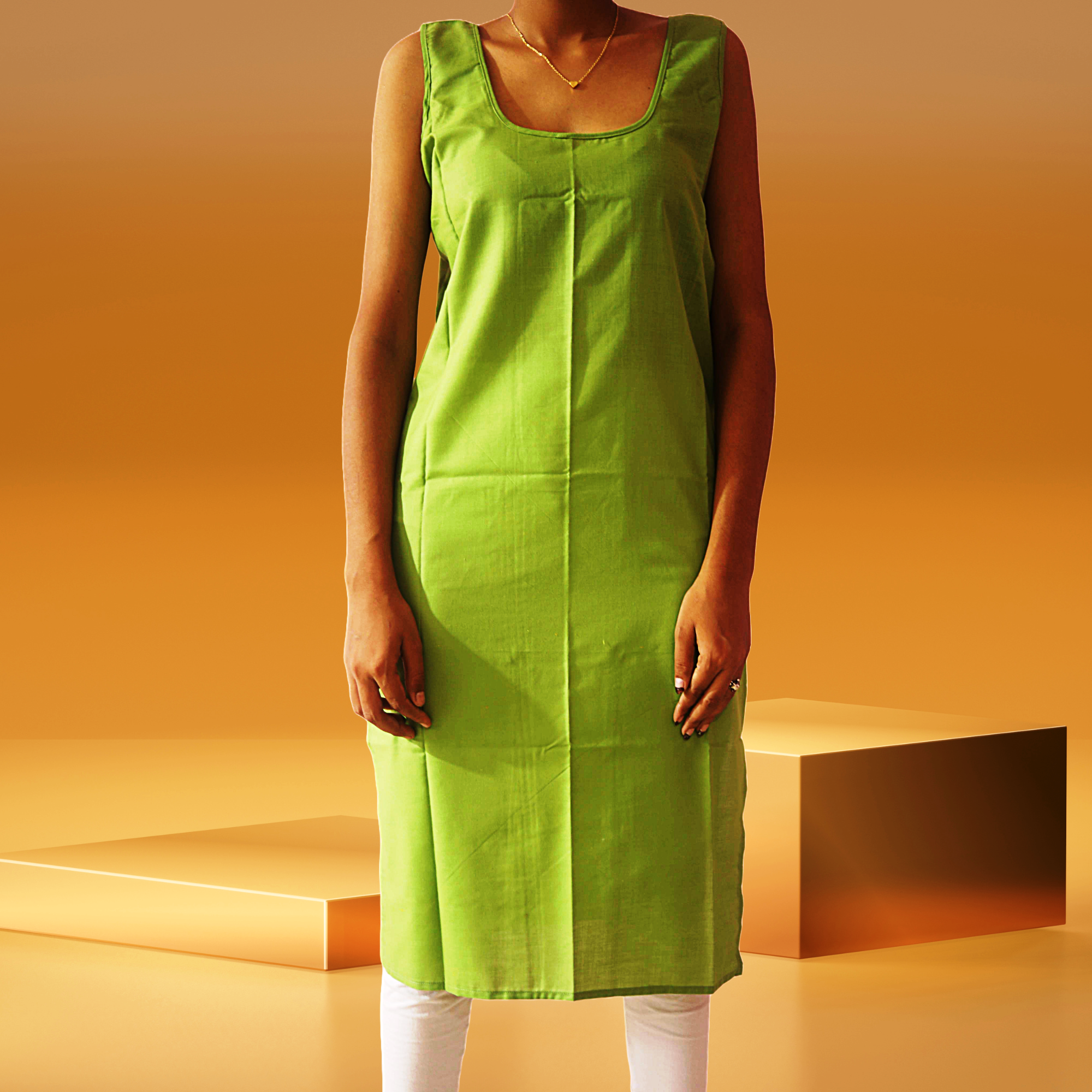 Women's Cotton Long Under Slip