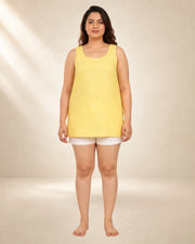 Kurtiverse Plus Size Poly Cotton Inner Slip for Women 28 Inch