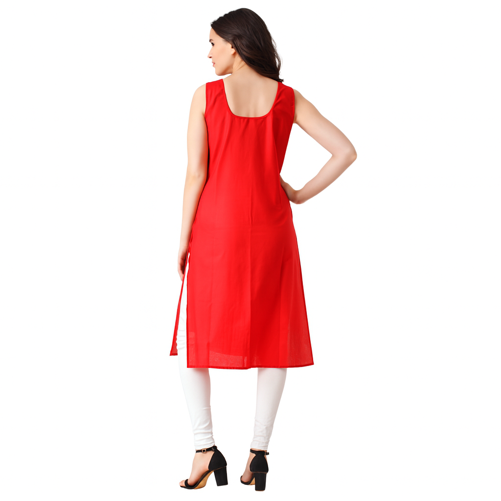 KURTIVERSE Full Slip for Women Cotton Long Inner Wear