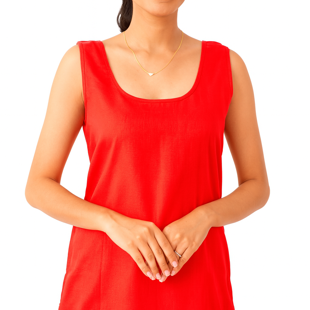 KURTIVERSE Full Slip for Women Cotton Long Inner Wear