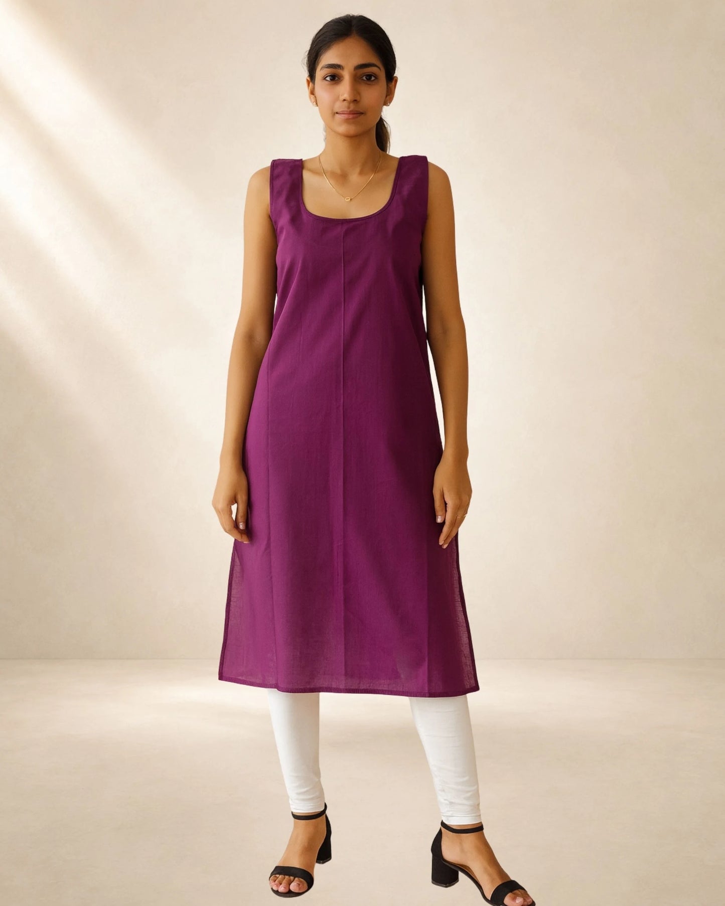 Women’s Wine 41-Inch Long Inner Slip – S–3XL – product image