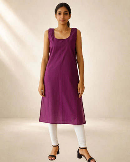 Women’s Wine 41-Inch Long Inner Slip – S–3XL – product image