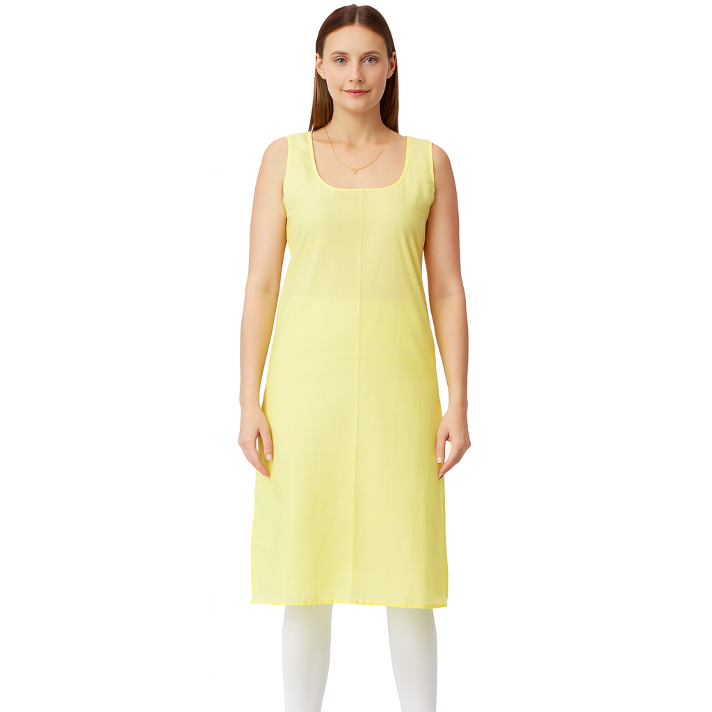KURTIVERSE Full Slip for Women Cotton Long Inner Wear