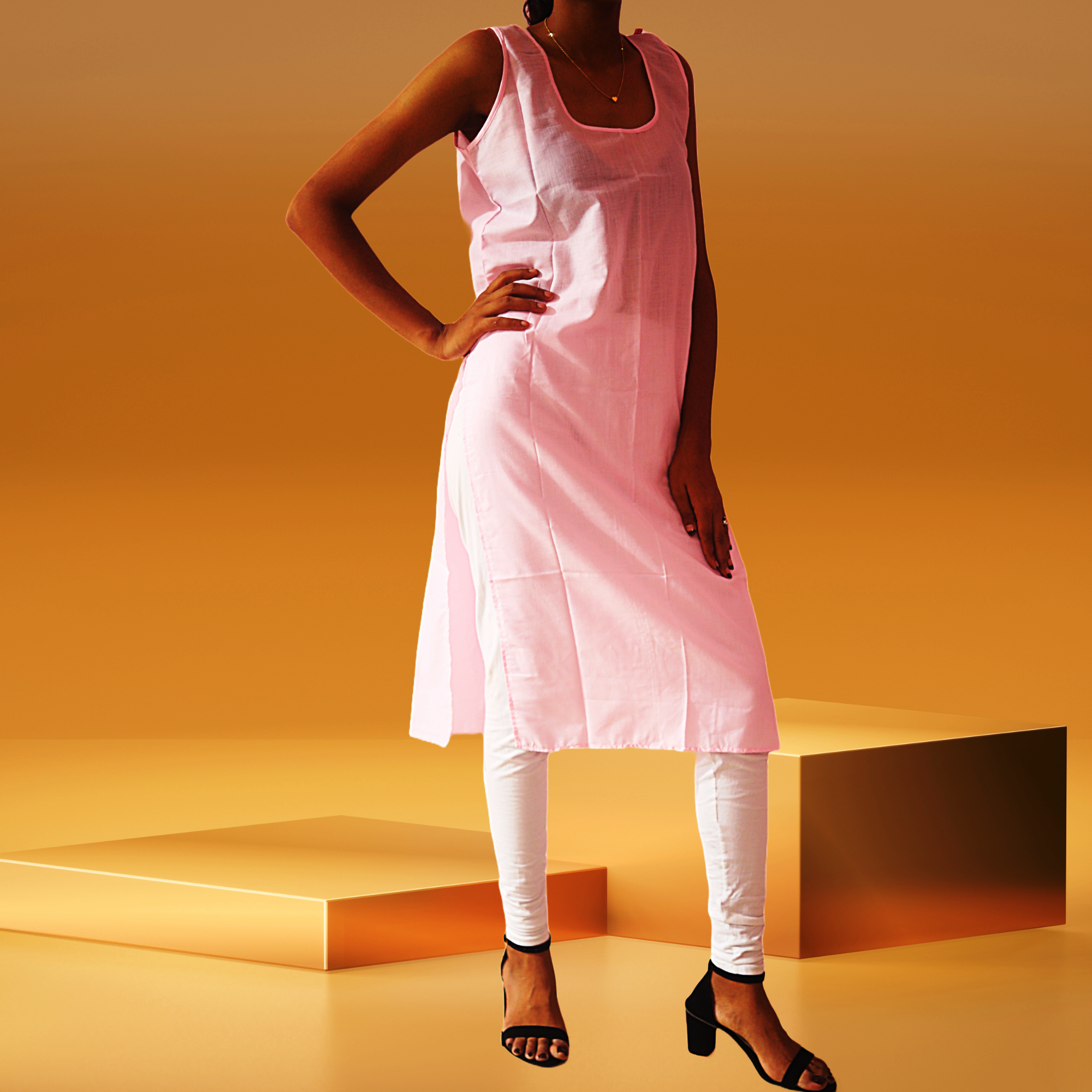 Women's Cotton Long Under Slip