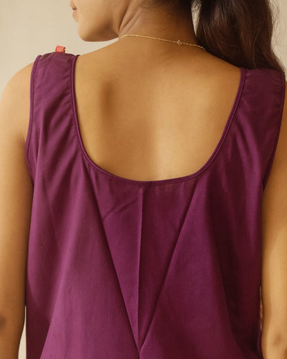 Women’s Wine 41-Inch Long Inner Slip – S–3XL