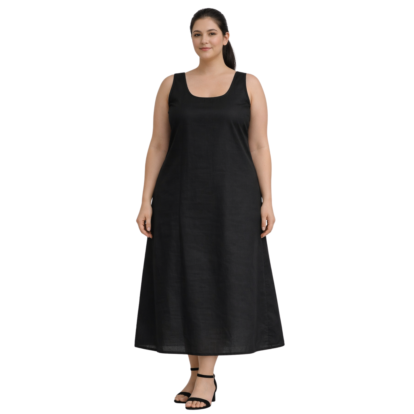 KURTIVERSE Women Poly Cotton Anarkali A-Line Inner Slip, 43 Inch Long 4xl to 7xl