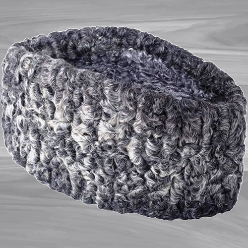 Grey Color Rampuri Topi for Men Karakul Cap Karakuli Hat Size S,M, L, XL KurtiVerse