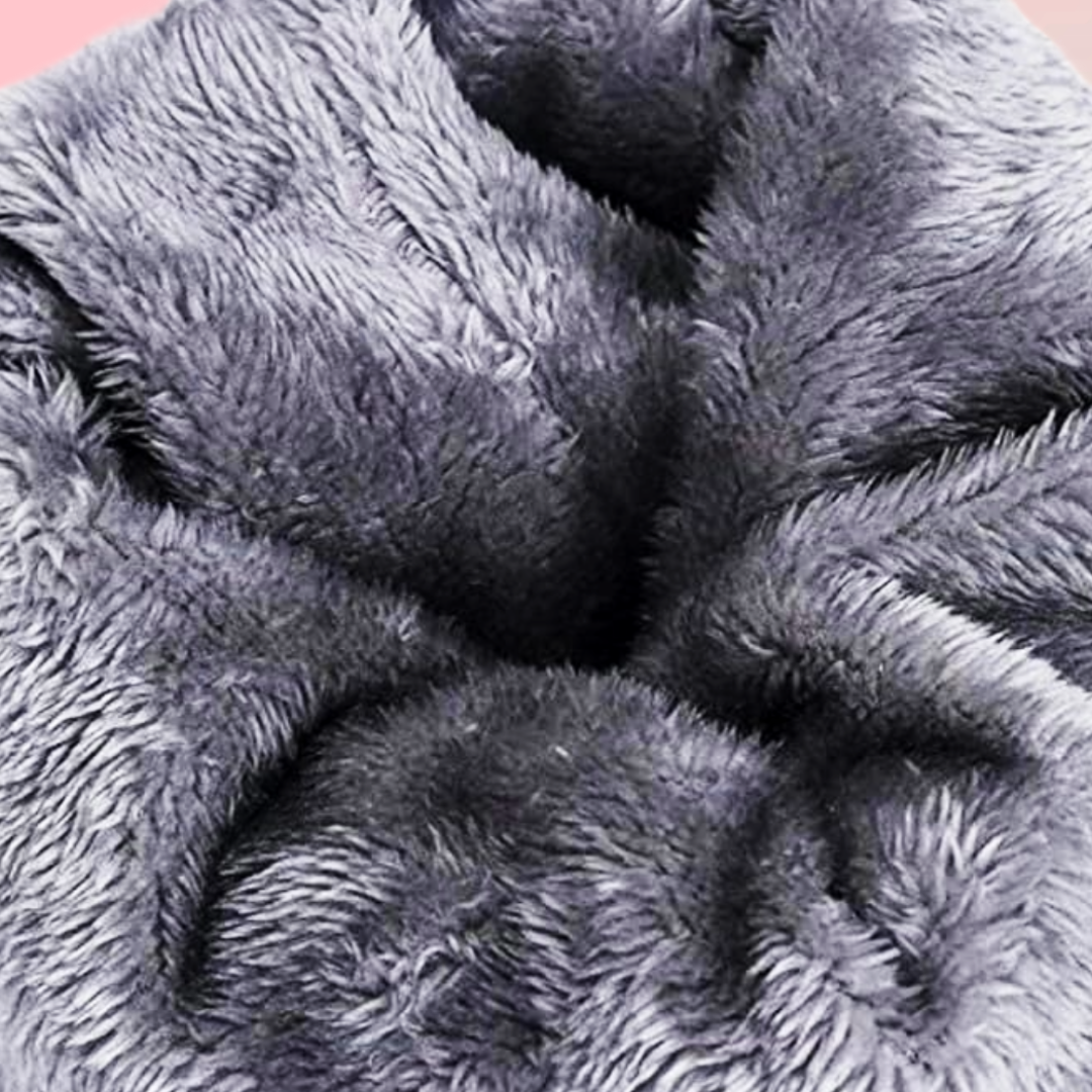 Navy Blue Winter Knit Beanie and Neck Warmer Scarf Set, 2 Piece, Woolen Cap Set