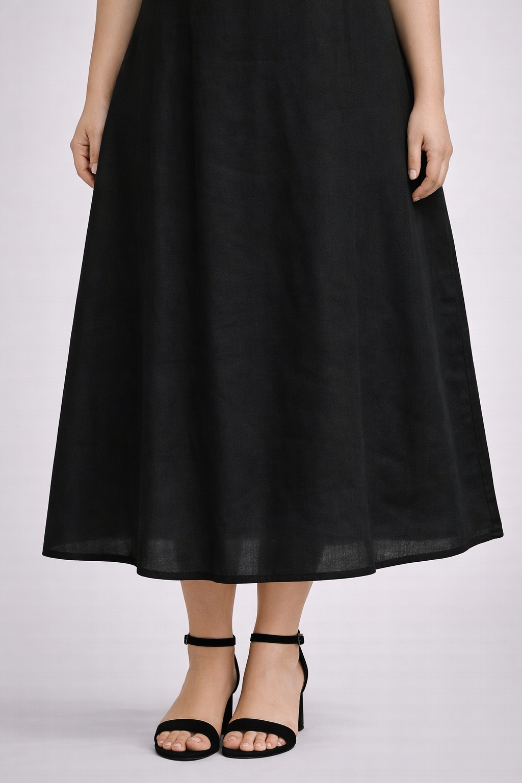 KURTIVERSE Women Poly Cotton Anarkali A-Line Inner Slip, 43 Inch Long 4xl to 7xl