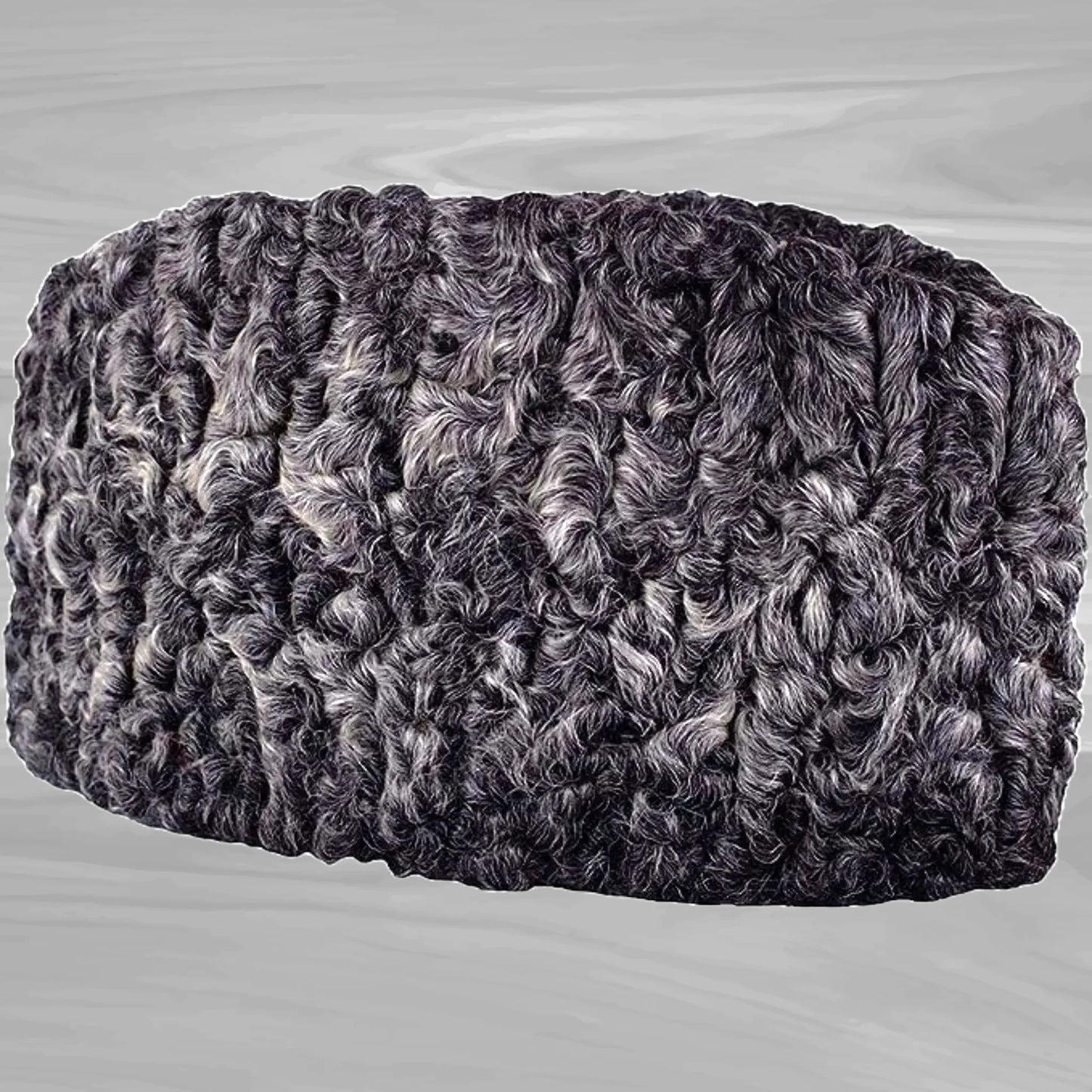 Grey Color Rampuri Topi for Men Karakul Cap Karakuli Hat Size S,M, L, XL KurtiVerse